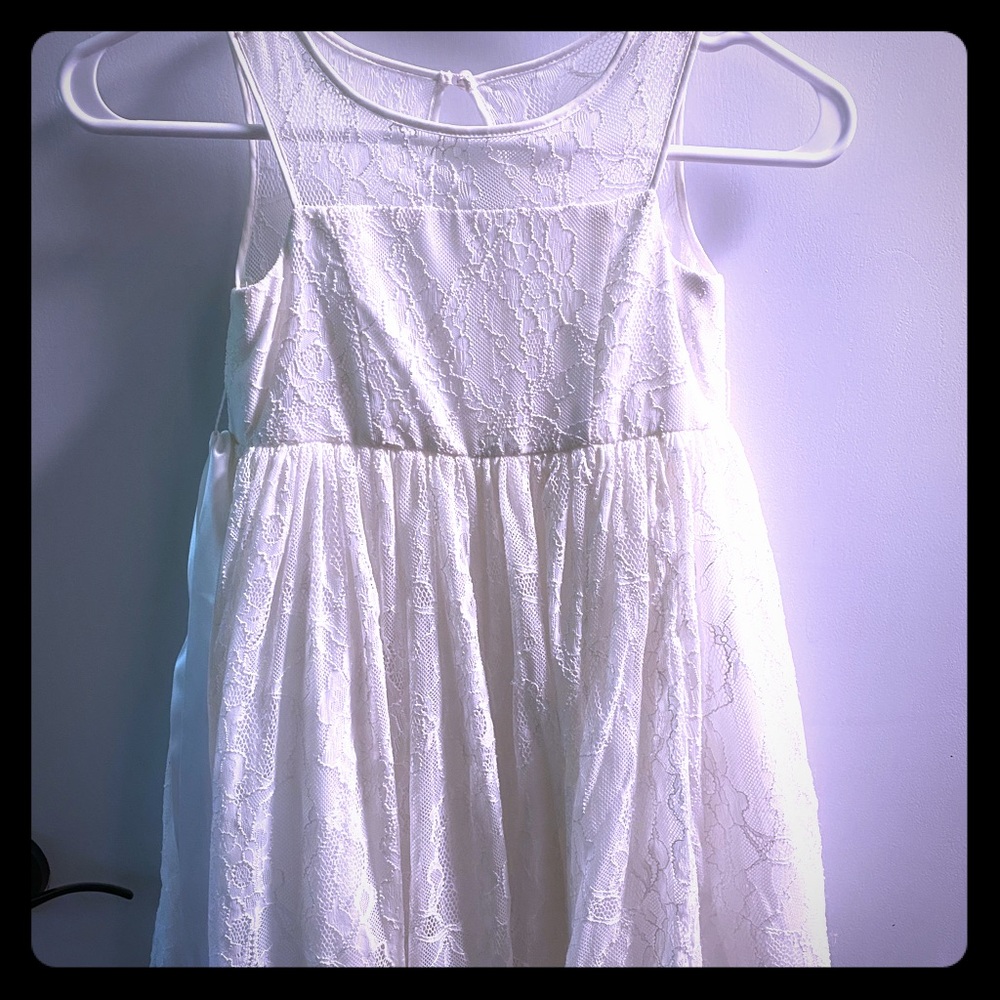 David’s bridal flower girl dress